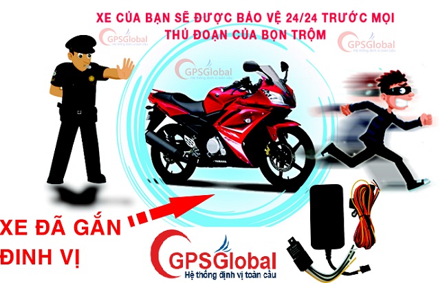 Địa chỉ bán thiết bị định vị xe máy GPS68 tại Huyện Ba Vì Hà Nội
