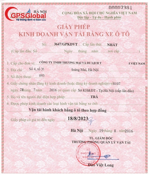 Đơn vị nào nhận làm giấy phép kinh doanh vận tải tại Bắc Giang?
