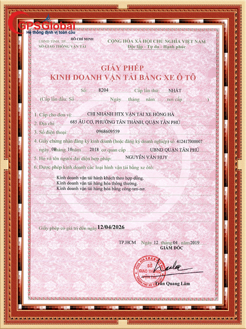 Làm giấy phép kinh doanh vận tải tại Điện Biên cần những loại giấy tờ nào?