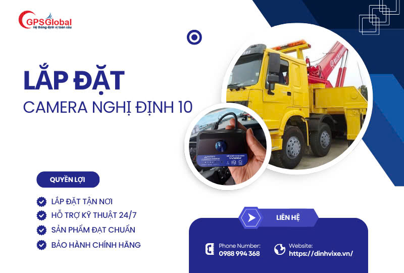 Camera nghị định 10 xe cứu hộ