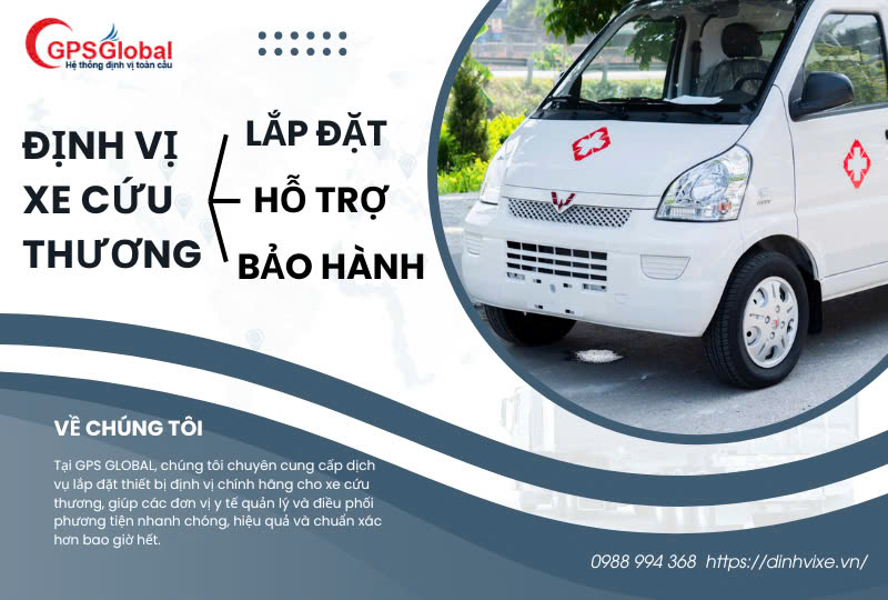 Định vị xe cứu thương