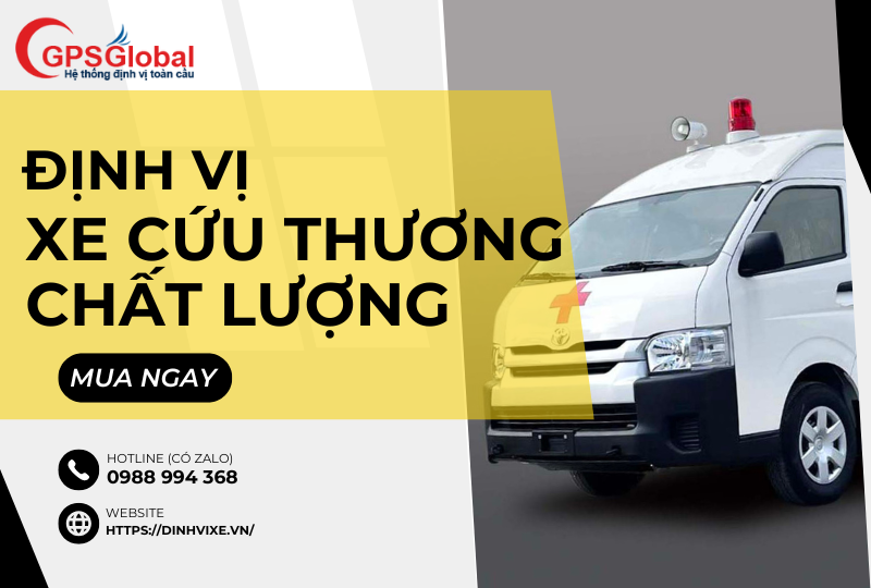 Định vị xe cứu thương
