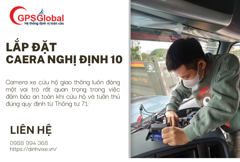 Camera nghị định 10 xe cứu hộ