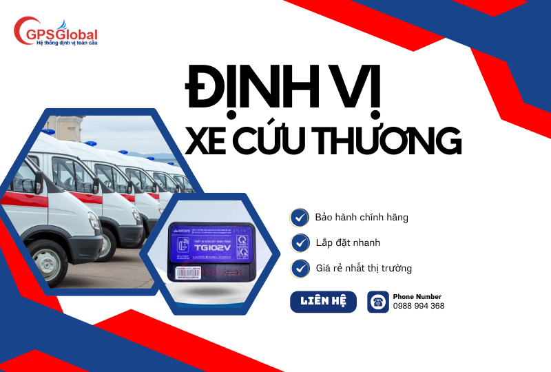 Định vị xe cứu thương