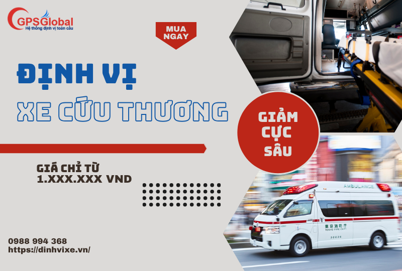 Định vị xe cứu thương
