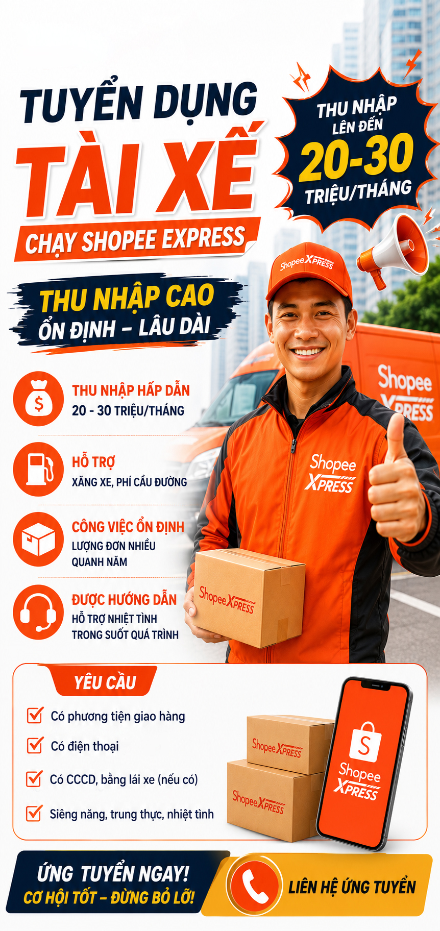Đăng ký chạy SPX